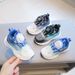 Children's sneaker 2024 spring and autumn boys' casual shoes rotating button girls' running shoes soft bottom baby mesh shoes single_viptrois.com
