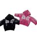 Unisex Hoodie & Pants Set With 3d Print - Trendy Hip-hop Streetwear For Men & Women (Pink/Black, S-xl)_viptrois.com