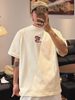 2025 Year Of The Snake Printed T-shirt Trendy Summer New Short-sleeved Boys Pure Cotton Round Neck Half-sleeved T-shirt Couple_viptrois.com