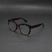 Mengzi New Anti Blue Light Glasses Fashionable Ins Style Flat Glasses Large Frame Plain Myopia Glasses Frame_viptrois.com