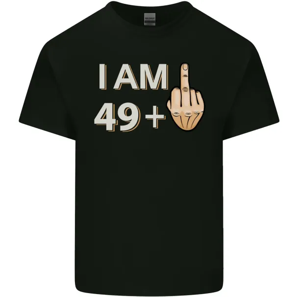 50th Birthday Funny Offensive 50 Year Old Mens Cotton T-Shirt Mens Womens Tees Top Tee Top_viptrois.com