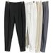 Men's Clothing Summer Thin And Versatile Suit Pants With Cuffs And Light Mature Style 99 Points Harem Casual Pants Handsome Men's Small Suit Pants_viptrois.com