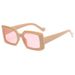 Candy Color Square Sunglasses For Men & Women - 3-Pack UV Protection (Euro-American Style)_viptrois.com