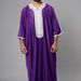 Men's Clothing New Men's Muslim Robe Arab Robe Mid Length Sleeve Embroidery_viptrois.com