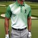 Men's Clothing Golf Ball Pattern Polo Shirt 3D Print Business Short Sleeve Fashion Top For Men New Style_viptrois.com