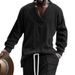 Men's V-Neck Knit Sweater – Lightweight Long-Sleeve Pullover With Jacquard Pattern (S-XXXL, Black/Navy/Beige)_viptrois.com