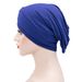 Hot Selling Milk Silk Headscarf Hat European And American Muslim Base Hat Women's Chemotherapy Hat Baotou Hat_viptrois.com