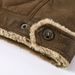 Loom Men's Fleece-Lined Sheepskin Plus Size Leather Coat Warm Motorcycle Thickened Casual Export Jacket European And American_viptrois.com
