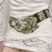 Women's Rhinestone Waist Cincher, Stretch Elastic Belt For Dresses & Coats_viptrois.com