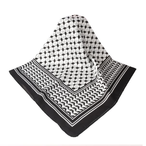 Muslim Headscarf Muslim Scarf Color Ding Digital Printed Square 90*90 Middle Eastern Scarf Headscarf_viptrois.com