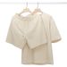 Trendy brand suit | High-quality heavyweight pure cotton short-sleeved T-shirt shorts matching suit summer casual 2-piece set for men and women_viptrois.com
