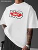 Maglietta Uomo Cotone 180g Vestibilità Regolare Collo Tondo Stampa Moda Streetwear Quotidiana Ottima Come Regalo_viptrois.com