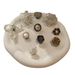 Ballet Shoes High Grade Decorative Pearl Bow Shoe Flower Pendant Silver Gray Beaded Shoe Buckle Shoelaces_viptrois.com