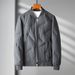 Men's Premium Quilted Down Jacket – 600FP 90% White Duck Feather Baseball Collar Coat, Business Casual Outerwear (Black/Khaki/Grey/Blue/Caramel)_viptrois.com