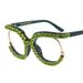 2020 Diamond Studded Sunglasses Women's Personalized Sunglasses Half Frame Cross Border Sunglasses SUNGLASSES_viptrois.com