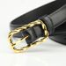 Women's Belts style ins style fashion versatile twist alloy square buckle belt decorative jeans dress belt for women_viptrois.com