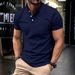 New Sports Muscle Men's T-shirt Slim Fit American Stand Up Neck Now Available_viptrois.com