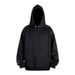 Men's Hooded Sweatshirt Winter Casual Pullover Fleece Lined Big & Tall Solid Color Streetwear Hoodie_viptrois.com