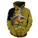 2024 Couple Men's 3D Printed Hoodie Digital Print Fish Sweatshirt_viptrois.com