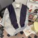 Retro Contrasting Shawl Hoodie Trendy Brand Loose Casual Versatile Couple Top Jacket_viptrois.com