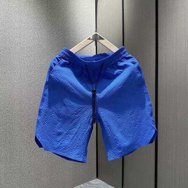 Men's Clothing Summer Fashion Candy Dopamine Casual Shorts Trend Loose Beach Pants Sports Shorts_viptrois.com