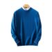 Nordmann Autumn Winter New Cashmere Round Neck Pullover Knitted Base Shirt Long Sleeve Men's Thick Warm Wool Sweater_viptrois.com