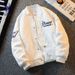 P9Paul's Heavyweight Retro American Vibe Style Baseball Trendy Brand Men's Bomber Jacket Spring Clothing_viptrois.com