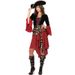 Pirates Of The Caribbean Costume Halloween Queen Gold Skull Adult Luxurious Stage Cosplay Pirate Outfit_viptrois.com
