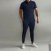Men's Performance Polo Set - Breathable Short Sleeve & Casual Pants | Athletic 2-Piece_viptrois.com