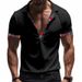 Men's Clothing Men's Polo Shirt Summer New Men's Casual Printed T Shirt Breathable_viptrois.com