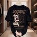 Summer Heavyweight Pure Cotton Versatile Trendy Men's Short T-Shirt Crew Neck Casual Fashion Half Sleeve Tee Shirt Top_viptrois.com