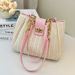 Women's Woven Tote Bag - Large Straw Shoulder Bag For Beach & Vacation_viptrois.com