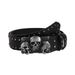 New Trendy Men's Skull Head Personality Punk Buckle Casual Belt For Youth_viptrois.com