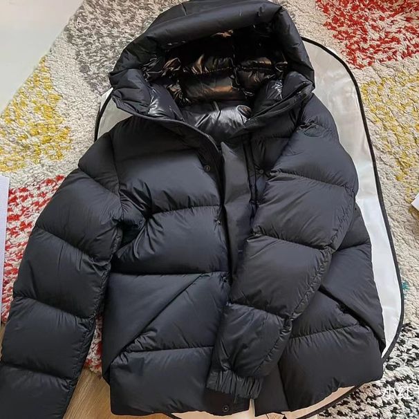 Men's Clothing Winter New Black Warrior Silk cotton Jacket Men And Women Short Style Couple Loose Thick Warm Coat Trend_viptrois.com