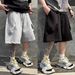 Modern Minimalist Men's Casual Shorts Versatile Loose Fit 5-Inch Inseam Athletic Style Comfort_viptrois.com