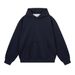 Loose Pullover Hoodie Men's Autumn Winter Casual Long Sleeve Sweatshirt Vibe Trendy Brand High Street Simple Solid Color_viptrois.com