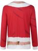 Pure Cross-Border New European Size Casual Unisex Snowman Christmas Print Pullover Crew Neck Sweatshirt For Men_viptrois.com