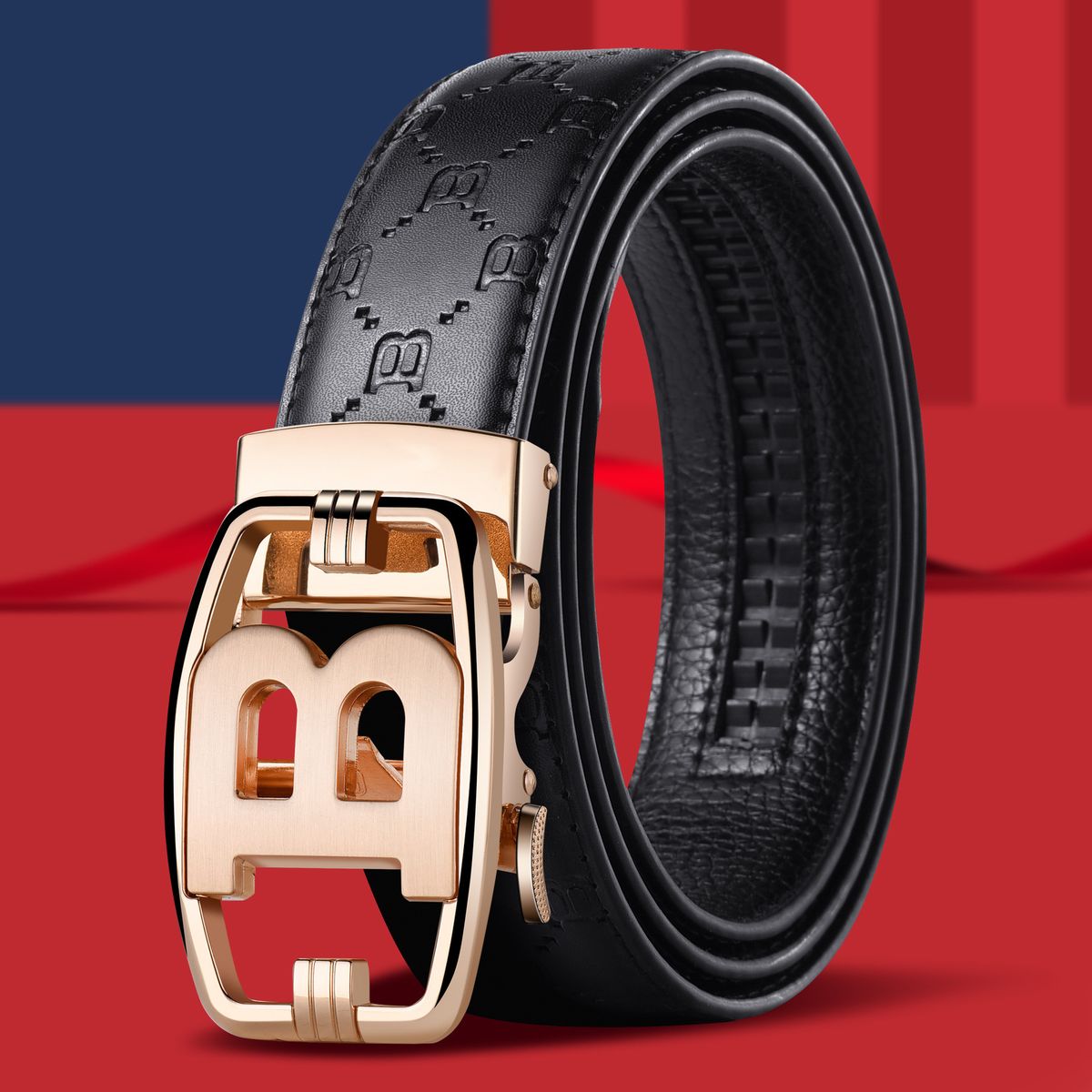 VOOTHOST High Quality Brand Designer Men Belts Male Automatic Buckle belt Leather Belt for men Strap for Jeans F0123_viptrois.com