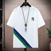 Men's Clothing Short Sleeved Suit Loose Handsome Short Sleeved Shorts Casual Quick Drying Two Piece Suit Trendy_viptrois.com