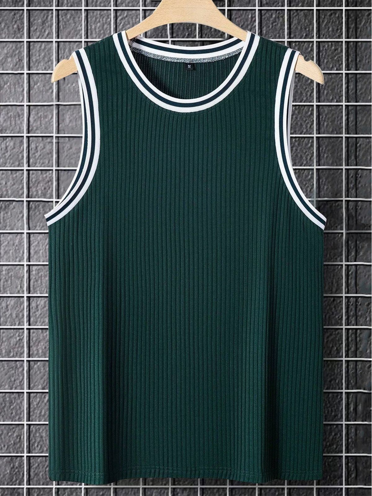 Men's Quick-Dry Sports Vest - Ice Silk Sleeveless Workout Tank Top For Basketball & Fitness | Breathable Summer Training Shirt | Big & Tall Sizes_viptrois.com