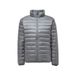Ultra-Lightweight Down Jacket For Big & Tall Men – 550 Fill Power, 14XL Size Range, 10 Colors (Black/Burgundy/Navy/Silver)_viptrois.com