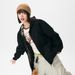 Unisex Vintage Plaid Hooded Zip-Up Sweatshirt - Oversized Casual Pullover For Men & Women_viptrois.com