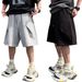 Modern Minimalist Men's Casual Shorts Versatile Loose Fit 5-Inch Inseam Athletic Style Comfort_viptrois.com