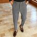 New Men's Slim Fit Casual Pants Business Style Gray And Black Versatile Long Pants Trendy Youth Dress Pants_viptrois.com