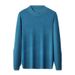 Pure Fine Knit Long Sleeve Wool Men, Thickened Warm For Autumn And Winter, Half Turtleneck, Solid Color Base Shirt, Inner_viptrois.com