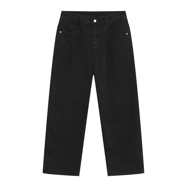 Men's Clothing Simple Basic Straight Casual Jeans For Men_viptrois.com