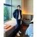 Autumn High-Quality Fashion Trend Simple Versatile Retro American Style Long-Sleeve Men's Jacket And Jeans Casual Set_viptrois.com