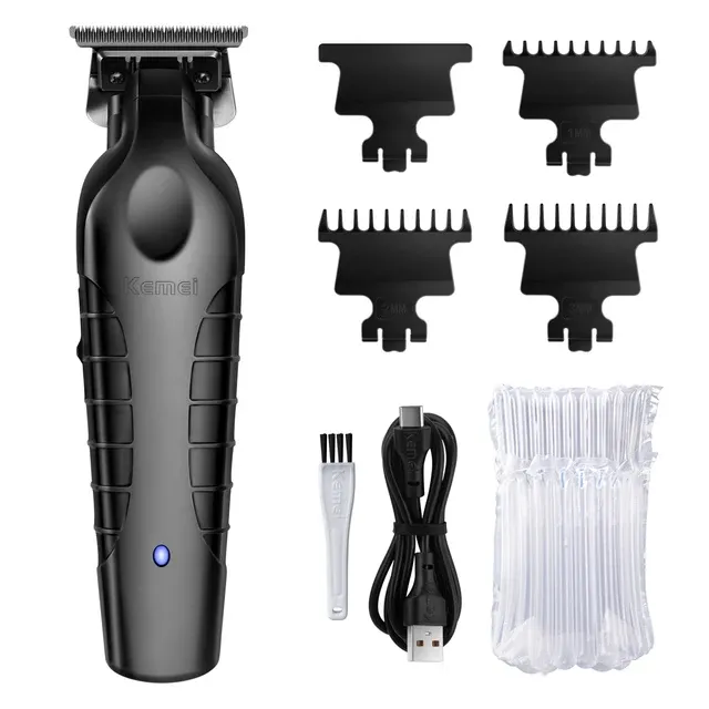KM2299 Professional 0mm Zero Gapped Carving Clipper Men's Cordless Trimmer Electric Hair Cutting Hine_viptrois.com