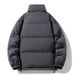 Men's Trendy Cropped Puffer Jacket – 85% White Duck Down (600+ Fill Power, Waterproof, 6 Sizes, Streetwear Style)_viptrois.com