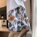 Men's Clothing Travel Casual Shorts Men Summer Ins Couple Beach Pants Loose Trendy Five Point Pants_viptrois.com